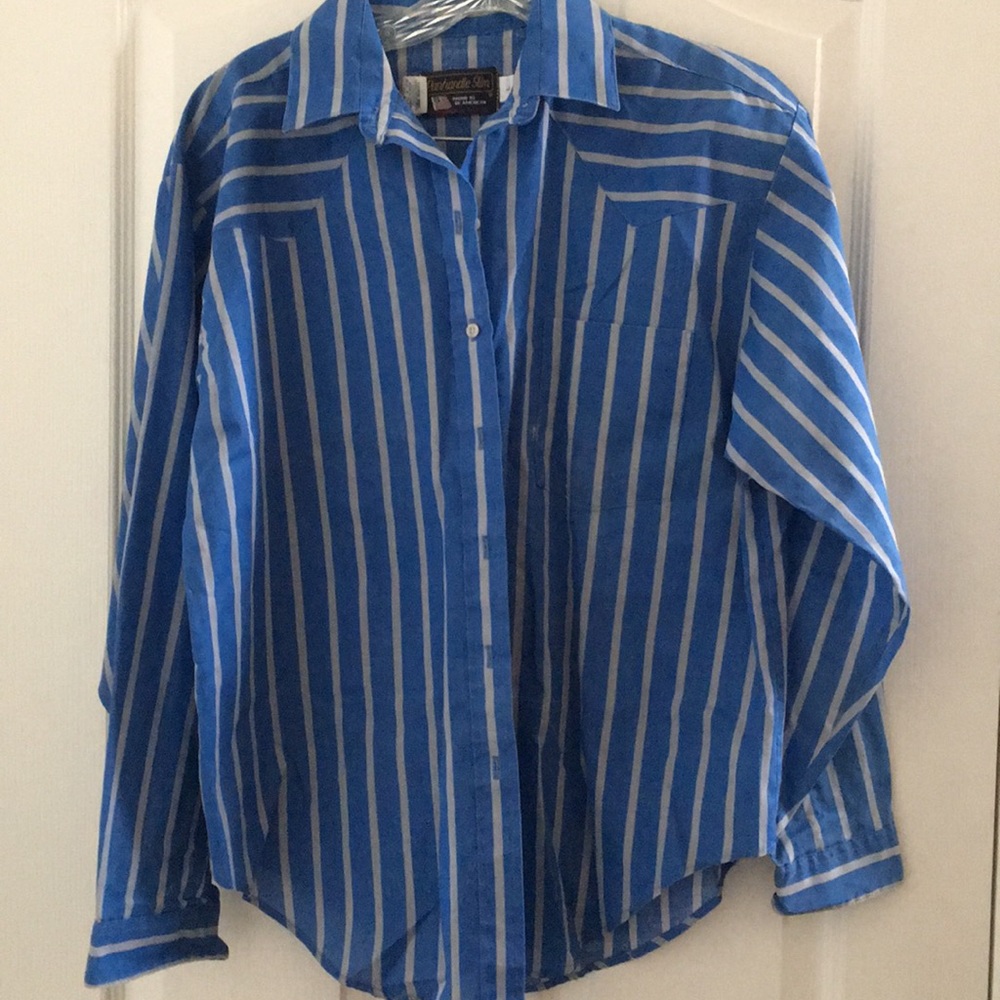 FINAL MARKDOWN Ladies Panhandle Slim LS Blouse (L)